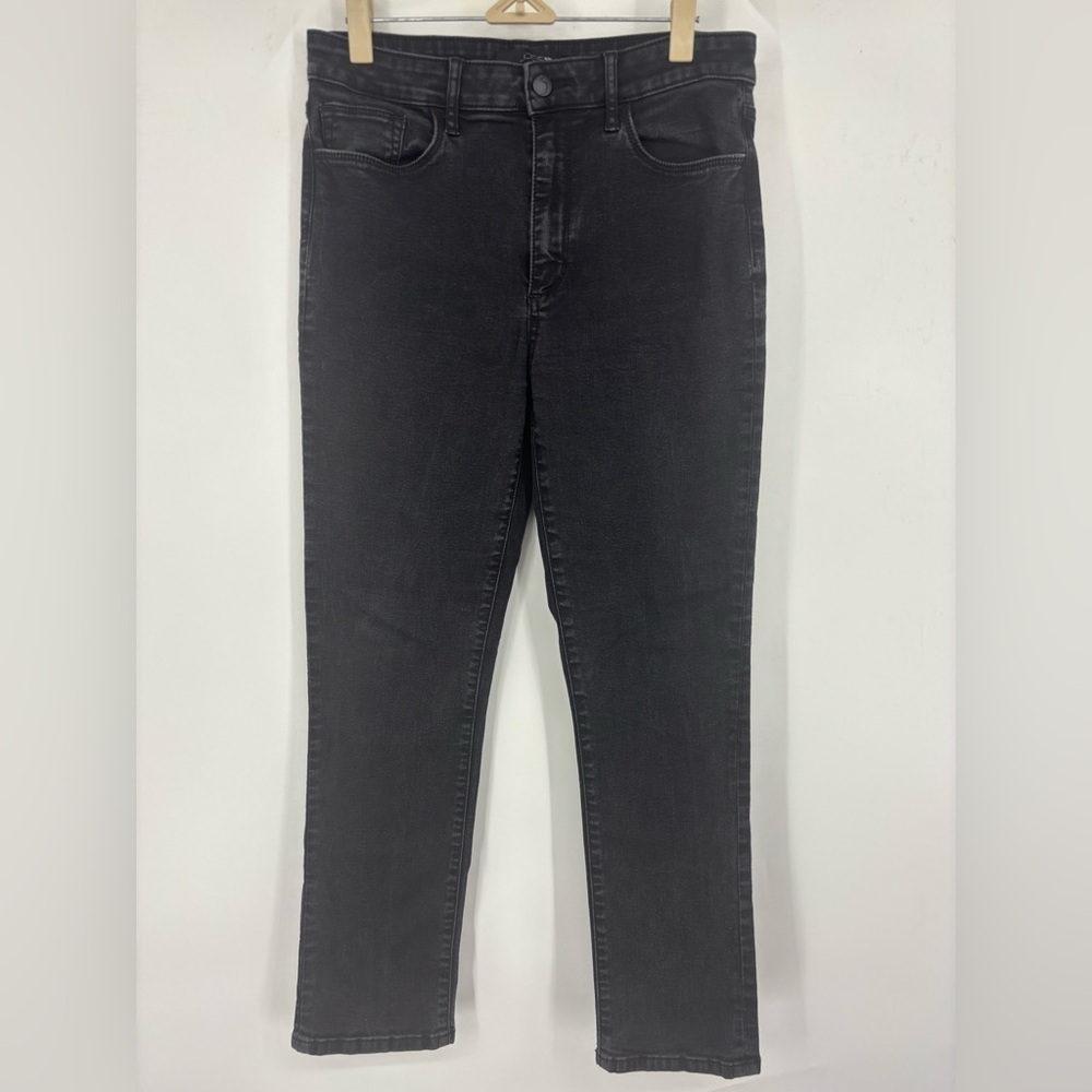NWOT Joe’s Jeans Mid Rise Black Straight Leg Jeans‎ 28